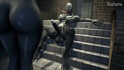 1futa 1girls 3d alien ass balls big_ass big_balls big_breasts black_body breasts crossover dickgirl erect_penis erection feet female futa_focus futanari haydee haydee_(game) intersex large_ass large_breasts large_penis legs long_tongue marvel marvel_comics muscular muscular_female muscular_futa penis prehensile_tongue rayhuma sfm sharp_fingernails sharp_teeth sharp_toenails she-venom sitting source_filmmaker spider-man_(series) symbiote thick thick_ass thick_thighs thunderthighs tongue tongue_out touching_penis venom venom_(marvel) white_eyes