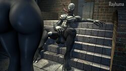 3d alien ass balls big_ass big_balls big_breasts black_body breasts crossover dickgirl feet female futa_focus futanari hand_on_penis haydee haydee_(game) intersex large_ass large_breasts large_penis legs long_tongue marvel marvel_comics masturbation muscular muscular_female penis prehensile_tongue rayhuma sfm sharp_fingernails sharp_teeth sharp_toenails she-venom sitting source_filmmaker spider-man_(series) stroking_penis symbiote thick thick_ass thick_thighs tongue tongue_out touching_penis venom venom_(marvel) white_eyes