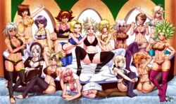 .hack 16girls 2020 6+girls android_18 anzu_mazaki arm_behind_head artist_logo artoria_pendragon artoria_pendragon_(alter) ass athletic athletic_female barefoot bed big_breasts black_bra black_legwear black_panties black_stockings blackrose_(.hack) blazblue blonde_hair bloodborne blue_bra blue_eyes blue_legwear blue_panties bonnet bra braid braided_bun braided_hair breasts brown_eyes brown_hair brown_legwear brown_stockings bullet_(blazblue) busty choker cleavage crossover crown curvaceous curvy dark-skinned_female dark_skin deviantart deviantart_username digimon digimon_adventure_02 dragon_ball dragon_ball_super dragon_ball_z earrings eclair_farron facebook_username facial_mark fate_(series) feet female female_focus female_only female_saiyan final_fantasy final_fantasy_xiii fit fit_female fromsoftware g_gundam ghost_in_the_shell ghost_in_the_shell_stand_alone_complex green_eyes green_hair grin gundam hair_bun hair_over_one_eye hairband harem headband hellsing hikari_yagami human igawa_sakura jadenkaiba jewelry kefla kneeling kusanagi_motoko large_breasts legendary_super_saiyan legwear light-skinned_female light_skin lingerie long_hair looking_at_viewer lying magenta_legwear mario_(series) multiple_girls muscular muscular_female naruto naruto_shippuden navel oc one_eye_closed open_mouth orange_bra orange_hair original_character pale-skinned_female pale_skin pink_bra pink_hair pink_panties plain_doll potara_earrings princess_rosalina rain_mikamura red_bra red_eyes saiyan seras_victoria short_hair sitting smile spiky_hair standing stockings super_saiyan super_saiyan_2 taimanin_(series) tattoo tea_gardner temari toned toned_female vampire voluptuous watermark white_hair white_legwear white_stockings yellow_bra yellow_eyes yu-gi-oh! yu-gi-oh!_duel_monsters