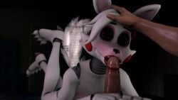 16:9 3d 4_toes 5_fingers alternate_form animatronic anthro barefoot bedroom bow breasts canid canine claws closed_eyes duo eyelashes feet female female_focus fingers first_person_view five_nights_at_freddy's five_nights_at_freddy's_2 fox fur genitals hair head_grab hi_res human kissing kissing_penis lips long_legs long_torso machine male male_pov mammal mangle_(fnaf) nude oral penis pink_body pink_breasts pink_skin robot sex small_head small_waist smile soles source_filmmaker straight toe_claws toes unskilledude535 video_games white_body white_fur white_hair white_skin white_tail widescreen