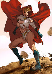 power girl from dc by dima ivanov