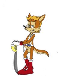 anthro antoine_d'coolette kooshmeister male_only mobian_(species) sega sonic_(series) sonic_the_hedgehog_(series) tagme