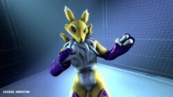 2boys anal animated anthro cage_match deathclaw defeated digimon duo fallout furry gay kasdaq male male_deathclaw_(fallout) male_renamon maledom males_only malesub no_humans no_sound nude penis renamon sex smile stomach_bulge tagme video yaoi