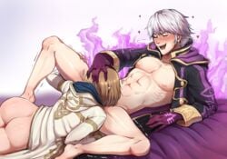 1boy 1boy1girl 1girls abs ass bare_legs big_ass blonde_hair blush brand_of_the_defile chest closed_eyes color colored deep_throat deepthroat elf evomanaphy eyes_of_grima faceless_female fellatio female fire_emblem fire_emblem_awakening fire_emblem_heroes grima_(fire_emblem) hand_on_head heart implied_deepthroat implied_fellatio implied_oral kiran_(fire_emblem) kiran_(fire_emblem)_(female) large_ass looking_pleasured male male/female male_focus mostly_nude motion_lines mouth_open muscle nintendo open_mouth oral oral_sex partially_clothed robin_(fire_emblem) robin_(fire_emblem)_(male) sex short_hair straight trembling unseen_female_face white_hair