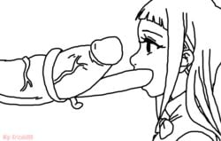 animated long_tongue melascula nanatsu_no_taizai prehensile_tongue sketch snake the_seven_deadly_sins tongue_wrap tongue_wrapped_around_penis tonguejob wip