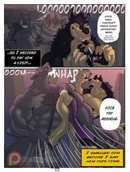 battle canid canine canis comic dom/sub domination english_text fight heartlessfang hi_res male_only mammal manga muscular n/c pacman20 profanity submissive supa_huskey text were werecanid werecanine werewolf wolf