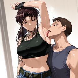 Revy (Black Lagoon) Rule 34 Image