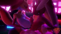 3d animated anthro breasts delphox lopunny no_sound outercourse paizuri penis pervertguy341 pokémon_(species) pokemon pokemon_(species) tagme video