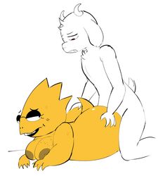 alphys from undertale by nicechan