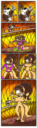 accident areolae breasts chemistry cleavage clothing_damage comic completely_nude completely_nude_female curvy doctor_rabies embarrassed erect_nipples evil exposed exposed_breasts exposed_pussy eye_patch female goatee large_breasts lost_clothes madame_catastrophe male navel nickelodeon ninjachipp nipples nude nude_female pubic_hair pussy shredded_clothes shreds_of_clothes t.u.f.f._puppy test_tube vulva wardrobe_malfunction