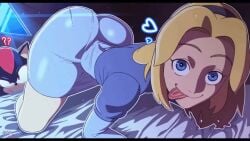1boy 1girls 2d 2d_animation 2d_artwork 3rd_party_edit aged_up animated ass ass_focus ass_in_dress ass_shake big_ass big_butt blonde_female blonde_hair blue_eyes butt_focus confused d-art fart fart_edit fart_fetish fart_without_cloud fat_ass fat_butt female huge_ass huge_butt large_ass large_butt looking_at_viewer looking_pleasured male maria_robotnik peeking_out sega shadow_the_hedgehog shaking_butt skirt solo solo_female solo_focus sonic_(series) sound sound_edit sound_effects tagme tongue tongue_out twerk twerking video wobbling_ass