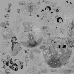 androjuniarto ena ena_(series) futanari k_rool kris_(deltarune) maidbot_(androjuniarto) moony_(joel_g) oc original_character piper_(androjuniarto) plum_(androjuniarto) ralsei sketch susie_(deltarune)