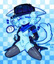 !? blushing breasts cat_ears cat_tail elliot_(forsaken) female female_only flashing_breasts forsaken_(roblox) friend_(forsaken) fur jsab just_shapes_and_beats munooo137 pussy pussy_juice roblox roblox_game rule_63 sad_cube sad_cube_(jsab) sadcube sadcube_(jsab) shiny_breasts shiny_skin shiny_thighhighs slim_waist small_breasts sweating thighhighs