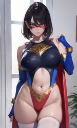 ai_generated defeated_heroine heroine heroine_in_trouble spandexer superhero superhero_costume superheroine superheroine_in_trouble