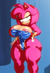 ai_generated amy_rose angelauxes angelauxes_(ai_generated) sonic_(series) sonic_the_hedgehog_(series)