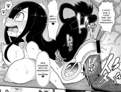 1boy 1girls assertive big_penis breasts censored cum cum_in_pussy cum_in_uterus cum_inside ejaculation female forced heart heart-shaped_pupils impregnation katsuki_bakugou large_breasts long_tongue male my_hero_academia open_mouth penis pussy sex tongue tsuyu_asui vaginal_insertion vaginal_penetration x-ray