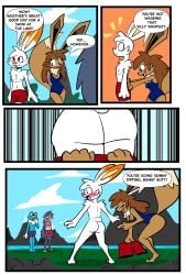 1girls 3boys ass birbpan eevee embarrassed female froakie male nude pokemon scorbunny tagme taillow