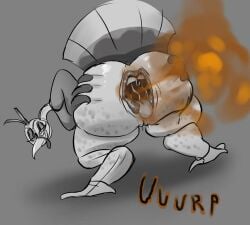 anus ass avian blossonflower fart fart_cloud fart_fetish miitopia nintendo tagme turkey twerkey