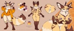 4_arms adopt anthro bodily_fluids canid canine clothing cum extra_arms female fennec_fox flavored_cum fluffy fluffy_tail food fox fruit furry genital_fluids hi_res honey_(food) honey_cum lonerdemiurge mammal markings multi_arm multi_limb plant pumpkin striped_body striped_markings striped_tail stripes sweater tail tail_markings tongue tongue_out topwear true_fox unusual_bodily_fluids unusual_cum unusual_genital_fluids wings