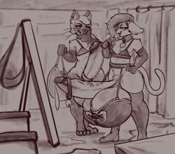 big_penis furry huge_cock hyper_penis penis pyrce_(doxxyl) skeletonnaughty tagme thick_thighs wide_hips