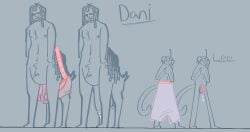 animal_humanoid anthro ape balls big_balls big_penis bodily_fluids calurk clothing digital_media_(artwork) duo english_text equid equid_taur erection fur genital_fluids genitals hair haplorhine humanoid male mammal mammal_humanoid mammal_taur monkey monkey_humanoid muscular nipples nude penis precum primate primate_humanoid simple_background taur text