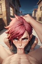 ai_generated blowjob female female penetration porn sex