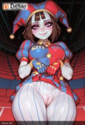 pomni (the amazing digital circus) from the amazing digital circus by dollmaker