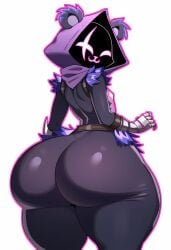 ai_generated flat_chest fortnite huge_ass pear-shaped_figure pear_shaped raven_team_leader small_breasts thicc thick thick_ass thick_butt thick_hips thick_thighs tiny_waist wide_hips