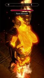 10_seconds 1boy 1girls 3d 3d_(artwork) 3d_animation animated armor armored_female ass bethesda bethesda_game_studios bethesda_softworks big big_ass big_butt bigbig_breasts bouncing_breasts breasts breasts_out burning crossed_legs emotionless emotionless_female emotionless_sex expressionless fat_ass fire_hair flame_atronach game_character game_ui glowing hands_on_legs hands_on_thighs heavy_breathing helmet hot_girl hot_woman huge_breasts ignoring in_the_dark lava_girl long_ears masked masked_female monster monster_girl oblivion orange_skin pleasure_face skyrim tagme video yellow_skin yellowbea