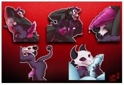 anal animal_genitalia armpit_fetish armpit_lick armpit_play armpit_sniffing ass barbishere big_penis bodily_fluids bone canid canine canis collar cum dieer_voinecture dominant dreamonskii_voinecture drooling duo fawning fellatio femboy genital_fluids genitals hi_res horn humanoid_genitalia kissing knot kobold leash leash_pull leashed_collar licking male male/male mammal mask muscular musk oral penetration penile penis precum presenting red_eyes saliva scalie sex size_difference skull skull_mask sniffing sticker sucking symbiote tail tail_mouth tongue unusual_anatomy unusual_tail wolf