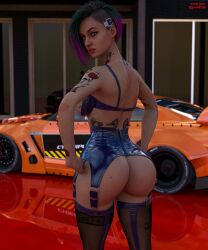 3d cd_projekt_red cyberpunk_2077 judy_alvarez tagme yosigalo