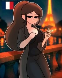 flashing_breasts france_(countryhumans) tagme what_if_animation(artist)