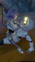 3d 3d_model 3d_render android_girl blender female female_only glitch_productions murder_drones murder_drones_v render robot_girl robot_humanoid serial_designation_v uzi_(murder_drones) white_body white_hair white_skin