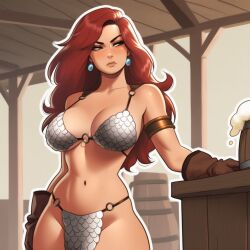 red sonja from conan the barbarian (series) by phophopho