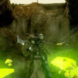 3d assaultron blender cave dark_skin deathclaw huge_ass huge_balls huge_breasts huge_cock huge_cock huge_nipples huge_testicles mopflop_(artist) radiation radioactive robot robot_girl
