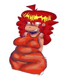 1girls big_ass big_butt breasts chubby chubby_female female female_focus female_only fnf friday_night_funkin girlfriend_(friday_night_funkin) puggerman940 red_clothing red_dress solo solo_female solo_focus tagme tight tight_clothing