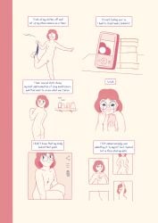 1girls ass breasts comic crying female nude pussy selfie tagme tonnerre_(artist) undressing wholesome