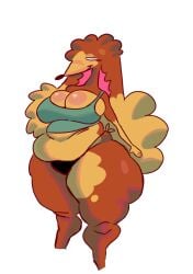 1girls anthro anthro_only big_ass big_breasts black_panties breasts canine chubby chubby_female dog_girl fat fat_ass fat_butt female female_focus female_only front_view oc original_character puggerman940 tagme
