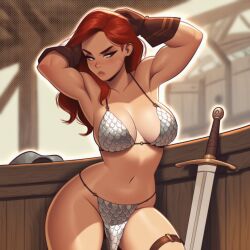 red sonja from conan the barbarian (series) by phophopho