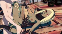 1futa 1girls 3d animated ass breasts gravity_rush kat_(gravity_rush) missingthumb nipples