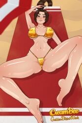 mai shiranui from fatal fury by creambee