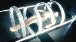 1girls ghost_in_the_shell kusanagi_motoko nude nude_female solo tagme video