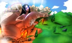 aot attack_on_titan breasts destruction enormous_breasts exaggerated_proportions female frieda_reiss giant_ass giant_boobs giant_breasts giant_female giant_thighs giantess gigantic_boobs gigantic_breasts gigantic_female gigantic_thighs humongous humongous_ass humongous_breasts humongous_butt hyper_ass hyper_breasts ibispaint_(artwork) ibispaintx idkbigtitlover long_hair macro macro_female macrophilia massive_ass massive_breasts shingeki_no_kyojin titan titan_(shingeki_no_kyojin)