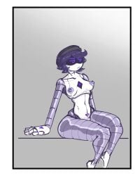big_ass big_butt female female_only guma murder_drones naked nsfw porn small_boobs uzi_(murder_drones)