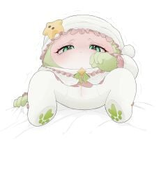 absurd_res eggy eggy_party female genitals hi_res mammal mkivvv not_furry solo waddling_head