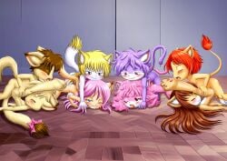 4boys 4girls alfred_(little_tails) angel_(little_tails) annie_(little_tails) anthro april_(little_tails) ass audrey_(little_tails) bbmbbf beck_(little_tails) benedict_(little_tails) blush brother_and_sister cathy_(little_tails) closed_eyes cub domestic_cat fang feline female furry glasses incest little_tails male male/female nude one_eye_closed open_mouth orgy palcomix penis sex teeth tongue tongue_out vaginal_penetration vaginal_sex young