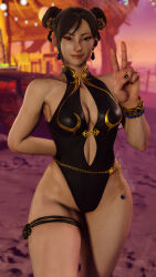 1female 1females 1girl 1girls asian asian_female beach brunette brunette_female brunette_hair chinese chinese_female chun-li chun-li_(street_fighter_6) eyeshadow female female_focus female_only girl_solo light-skin light-skinned light-skinned_female light_skin light_skinned_female looking_at_viewer nail_polish only_woman peace_sign peace_symbol screencap screenshot screenshotboy96 sling_bikini sling_swimsuit slingshot_bikini slingshot_swimsuit solo solo_female solo_focus solo_girl solo_woman street_fighter street_fighter_6 thick_eyelashes thick_thighs white-skin white-skinned_female white_skin white_skinned white_skinned_female woman woman_only woman_solo