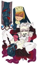 bloody_marie creampie cum double_(skullgirls) forced futa_on_female futanari horror impregnation maid monster_cock monster_girl nun raped_by_monster raped_female skullgirls tentacle tentacle_sex tongue toonguy100 veiny_penis x-ray