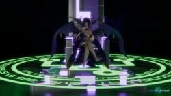 3d 3d_render barefoot big_breasts black_hair blue_eyes breasts cleavage crystal crystals curvaceous curvy curvy_female curvy_figure dark_room darkroom demon demon_girl demon_horns demon_lord demon_wings digimon digimon_(creature) digimon_story digimon_story:_time_stranger digiphilia eye_shadow facial_mark fallen_angel female forehead_tattoo hair_ornament half-dressed horns hourglass_figure huge_breasts large_breasts light-skinned_female lilithmon loose_hair makeup mature mature_female monster_girl multi_wing neon neon_lights obsidian_frost parted_bangs pointy_ears purple_eyeshadow purple_lips purple_lipstick seven_great_demon_lords short_hair single_hair_bun slim_waist solo solo_female solo_focus tagme tattoo thick_ass thick_thighs throne throne_room tied_hair uncensored voluptuous voluptuous_female wide_hips wings