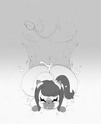 abs animal_ears animal_tail anthro anthro_female anthro_focus ass ass_bigger_than_head bangs belly_button big_ass bigger_male cat_ears cat_girl cat_tail catgirl closed_eyes cum cumming cute cute_face cute_female drool drooling ejaculating ejaculating_cum ejaculation eyes_closed fat_ass female female_anthro female_focus furry furry_female hair_accessory hair_ornament heart hearts huge_ass large_ass larger_male male male/female male_on_anthro male_on_female medium_hair monochrome mouth_open muscular muscular_male navel open_mouth ponytail scifijackrabbit semen shortstack smaller_anthro smaller_female smokyjai smutbunny sophie_penwell sweat sweatdrop sweating sweaty tagme tail thick_ass vein veins whiskers whistle